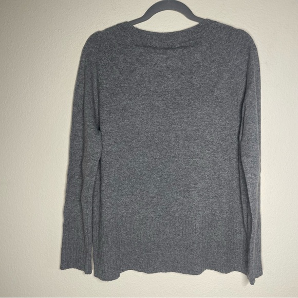 NWT Pura Cashmere | 100% Cashmere Crew Flannel Large - Picture 9 of 11